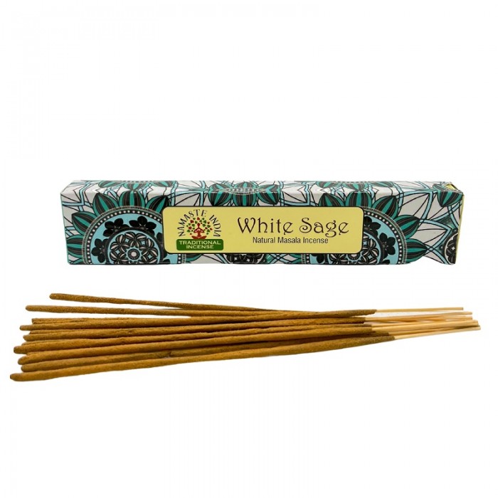 Namaste Mandala Masala Incense - White Sage Αρωματικά στικ
